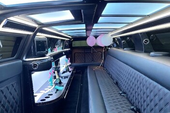 Huntsville Limousine Interior