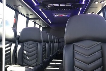 Huntsville Minibus Interior