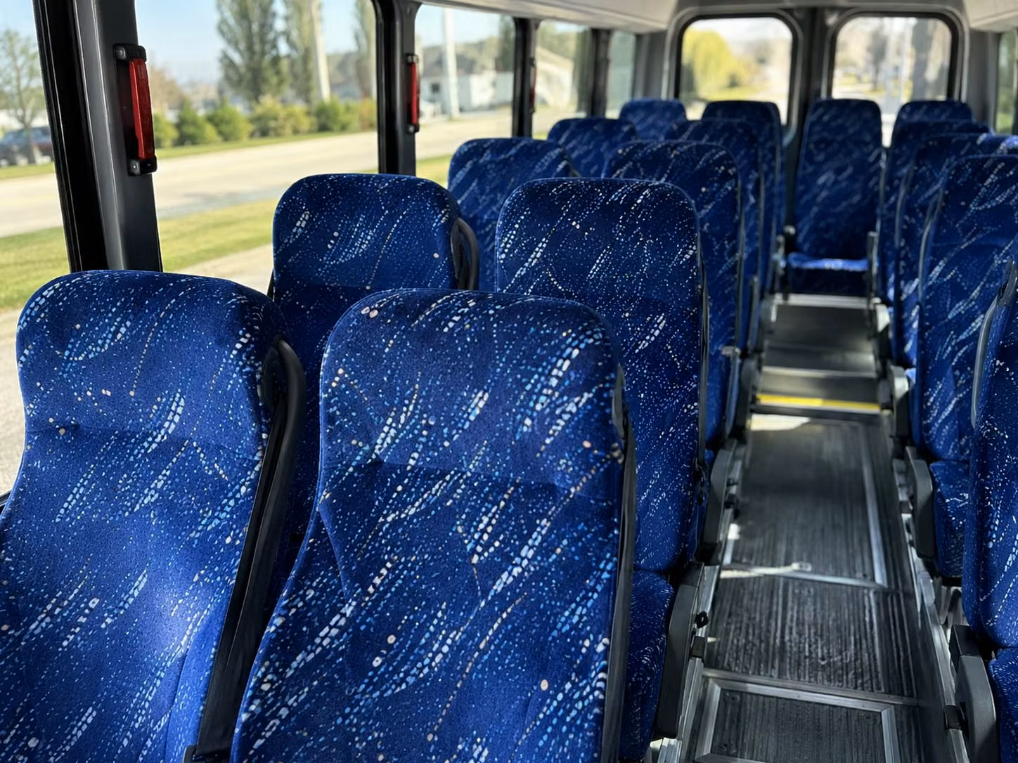 18 passenger minibus inside