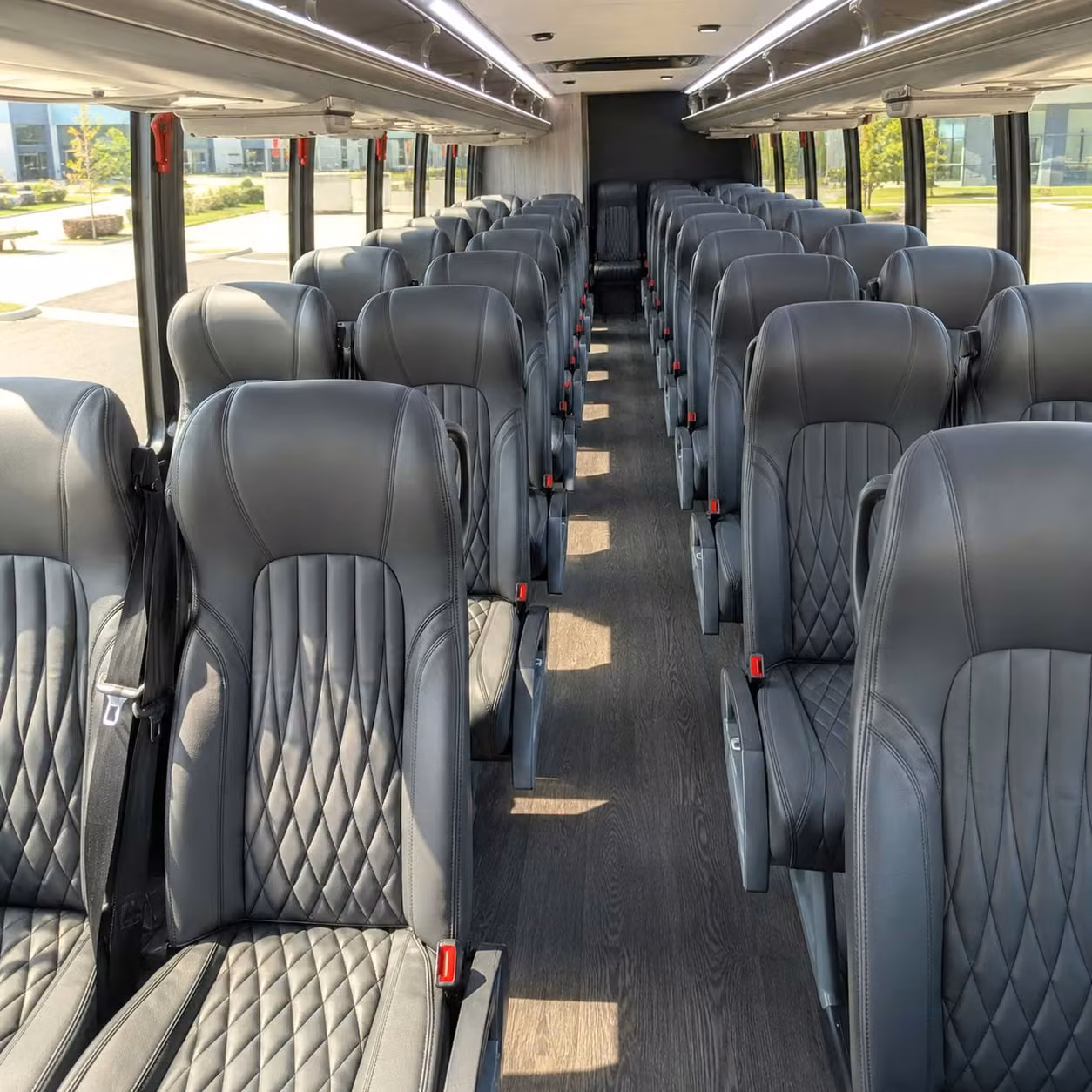 25 passenger minibus inside
