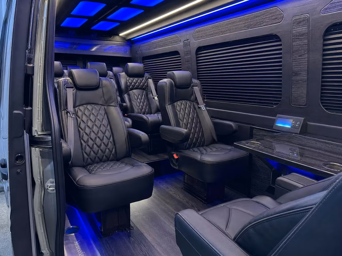 sprinter van transportation for groups and events across huntsville