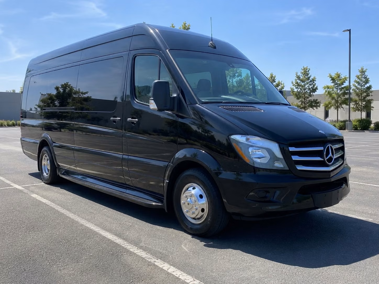 sprinter van with driver